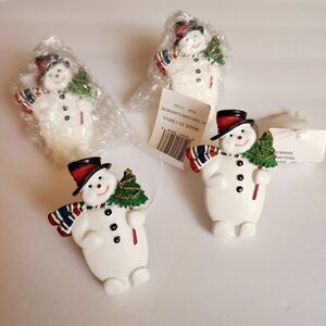 Snowmen Napkin Holders At of 4